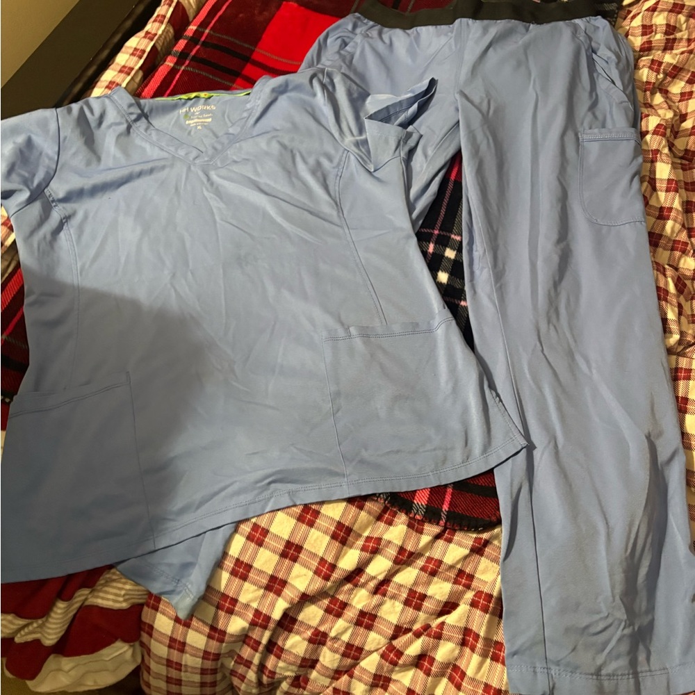 Women’s Blue Scrub Set